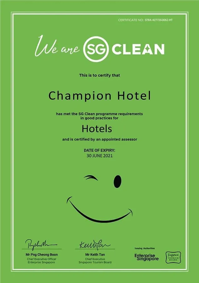 Champion Hotel Singapur